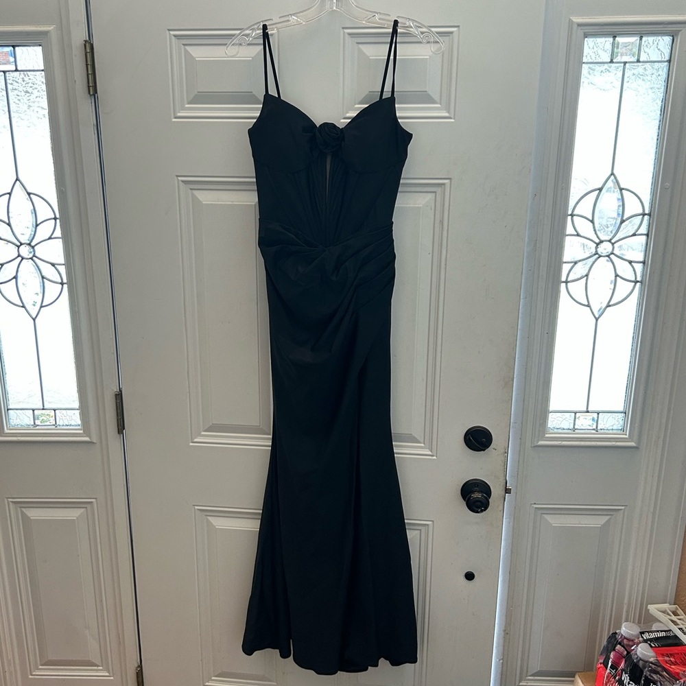 Jovani black prom dress